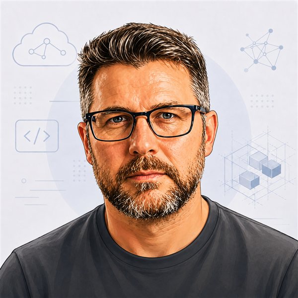 Portrait of Evan, co-founder of Splendor Technologies