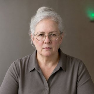Photoreal portrait of Edith, Bookkeeper