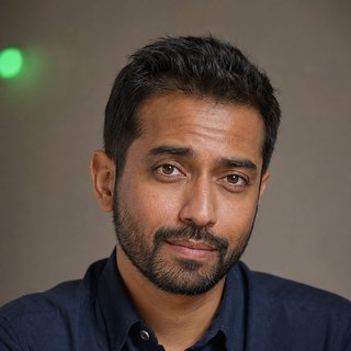 Photoreal portrait of Omar, Financial Modeler