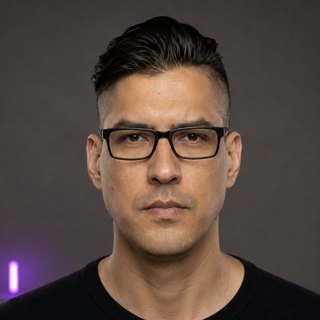 Photoreal portrait of Julian, Technical Spec Writer